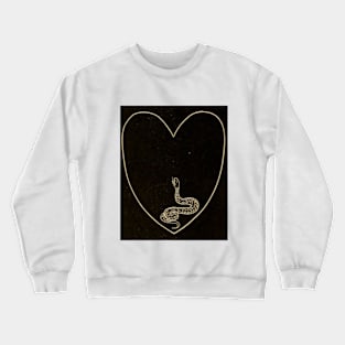 Snake Heart Crewneck Sweatshirt